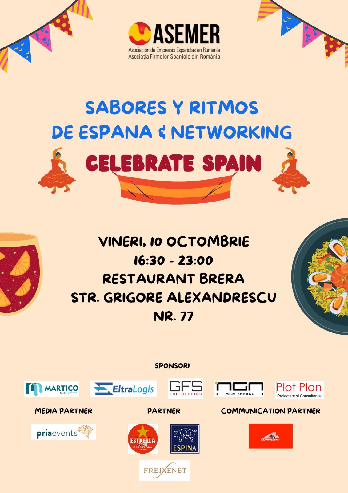 Sabores y Ritmos de Espana & Networking